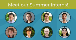 Graphic showing Otak summer interns.